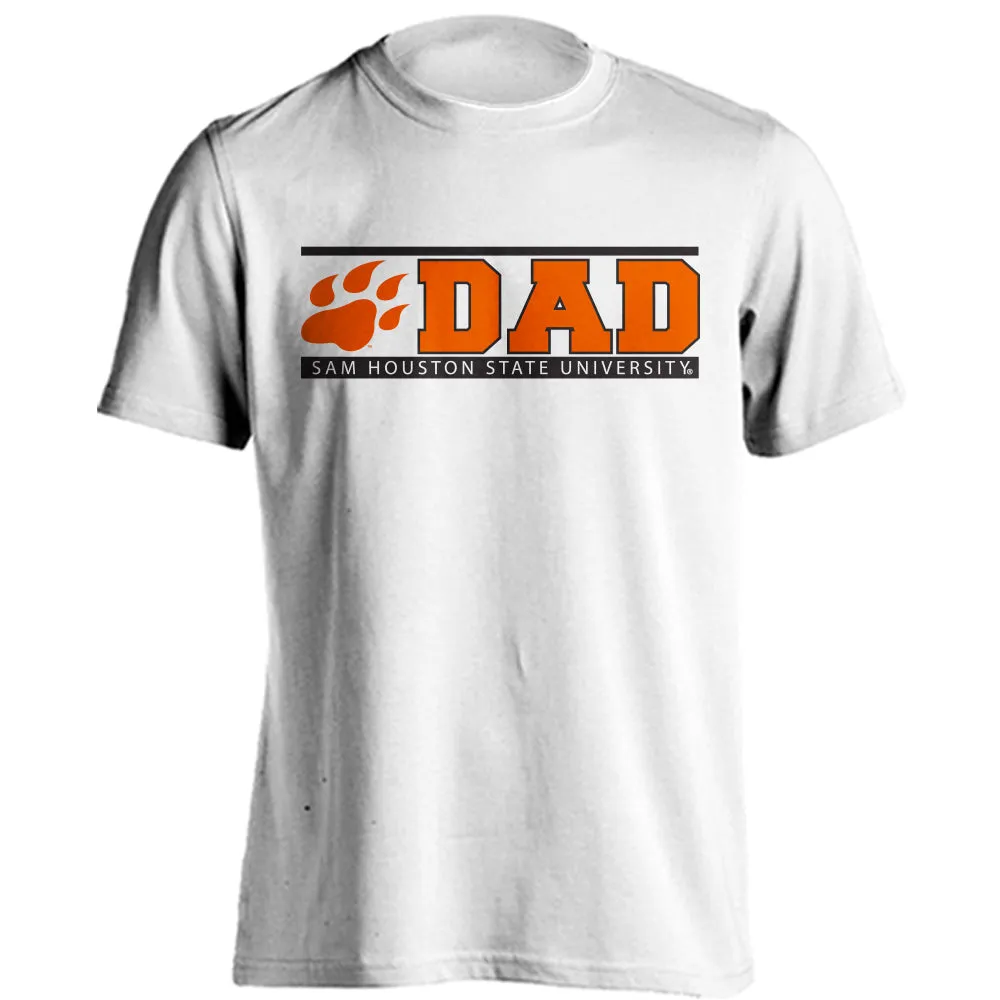 Sam Houston State Bearkats Dad Short Sleeve T-Shirt