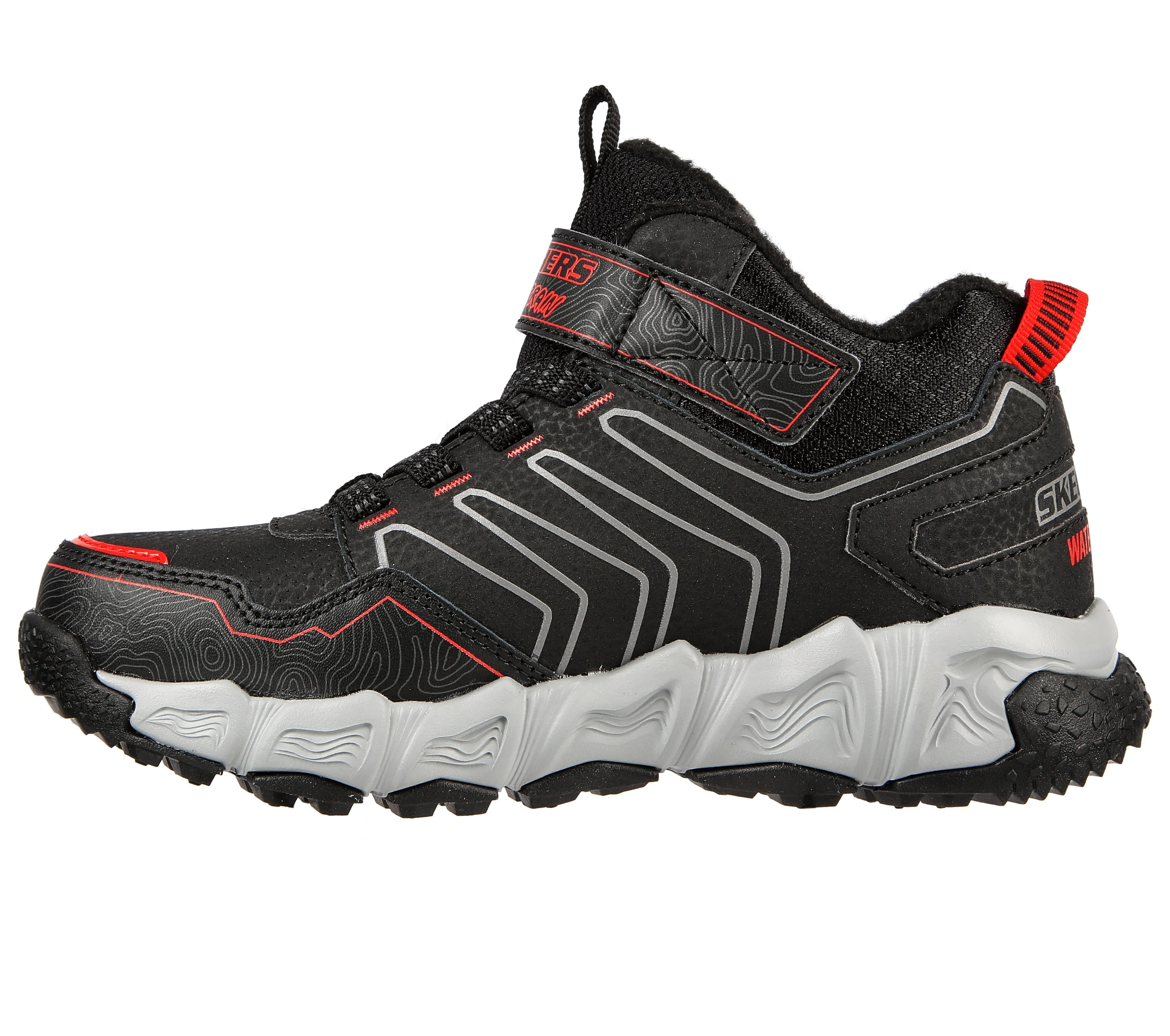 Skechers 406422L BKRD VELOCITREK-COMBEX