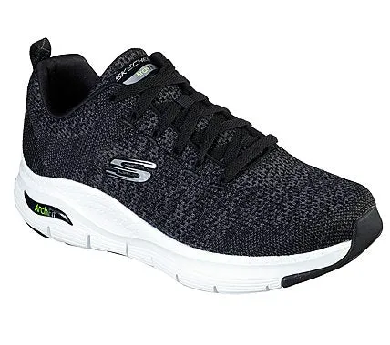 'Skechers' Men's Arch Fit Paradyme - Black / White (X-Wide)