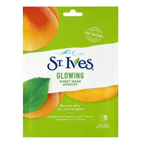 St. Ives Glowing Apricot Sheet Mask