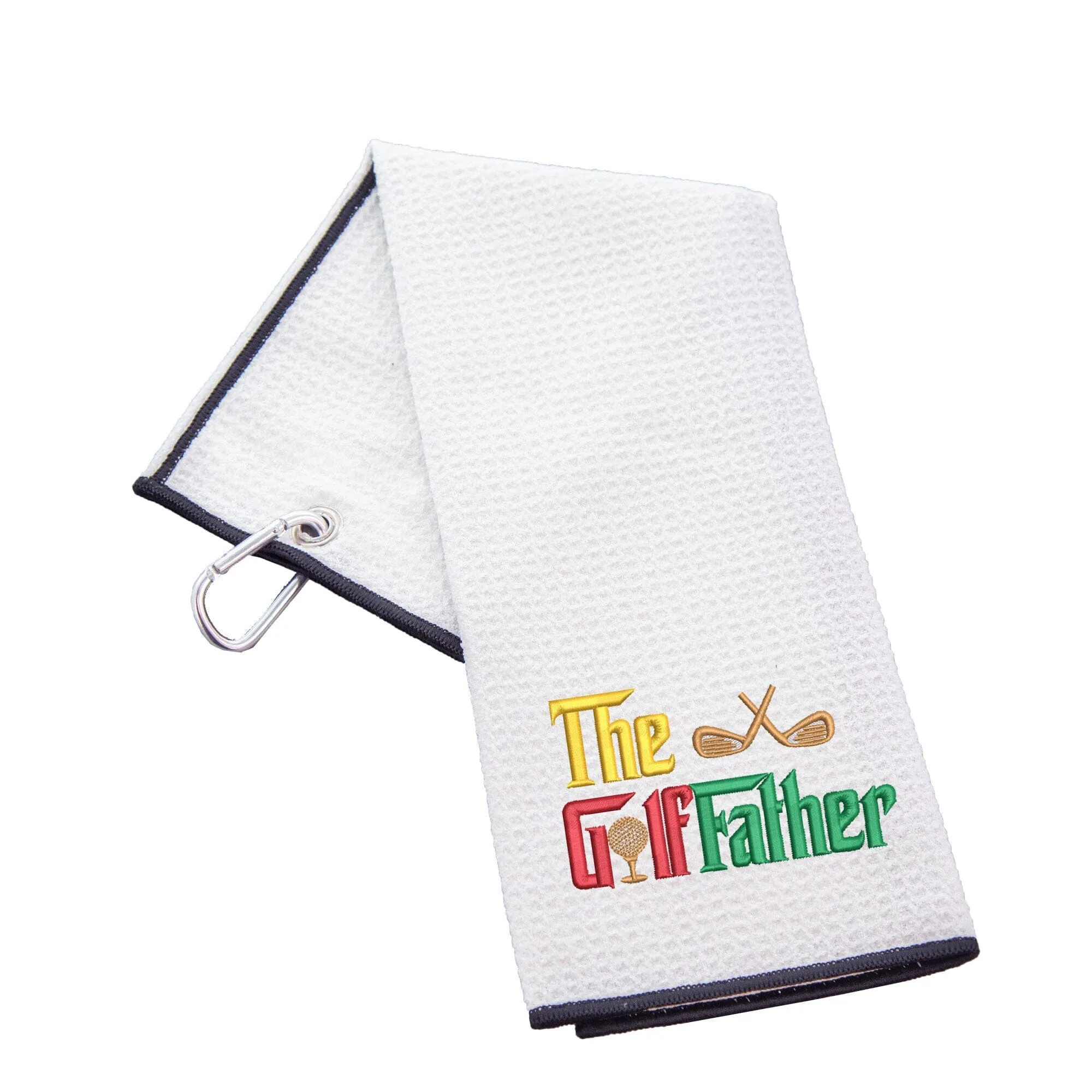 The Golffather Novelty Tri Fold Golf Towel