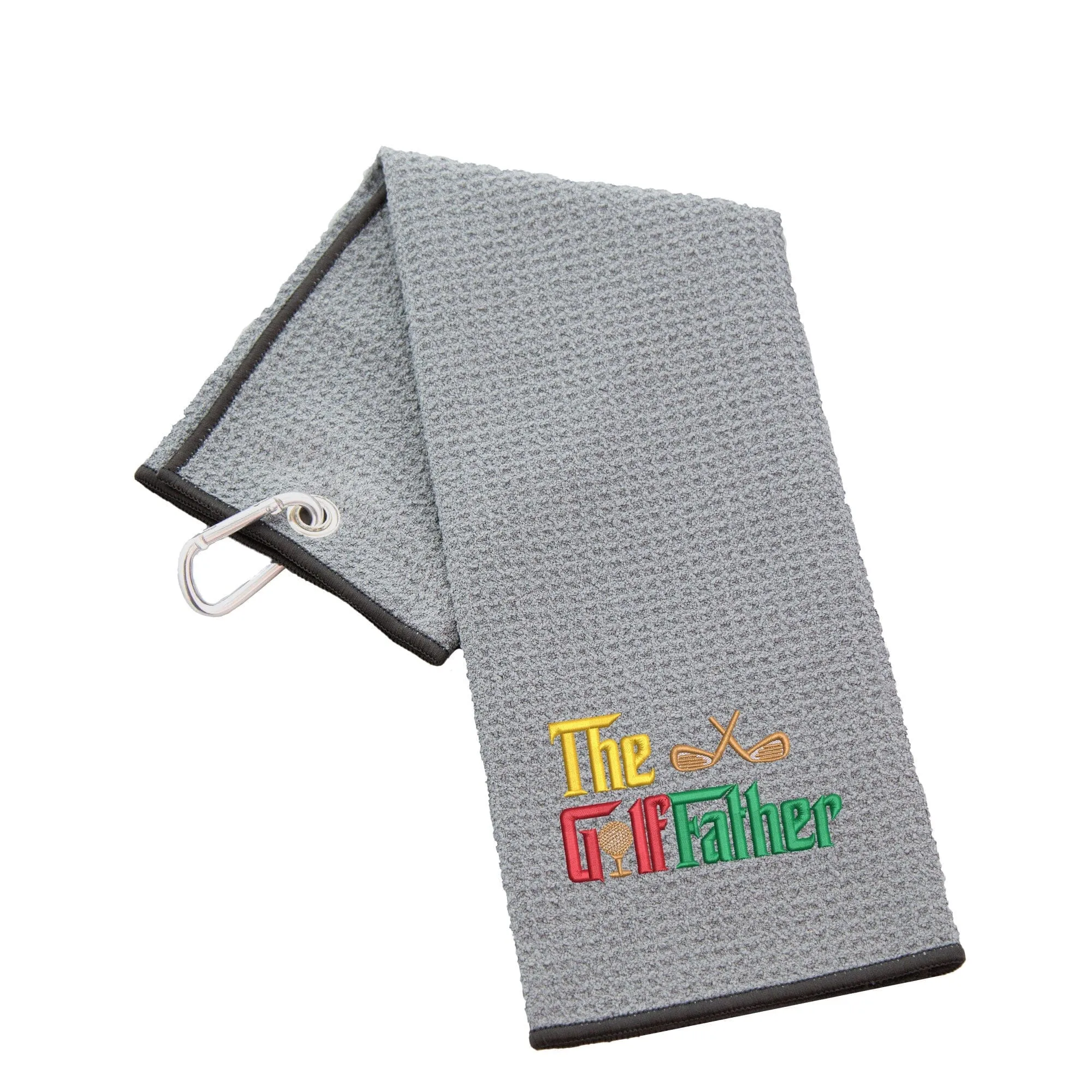 The Golffather Novelty Tri Fold Golf Towel