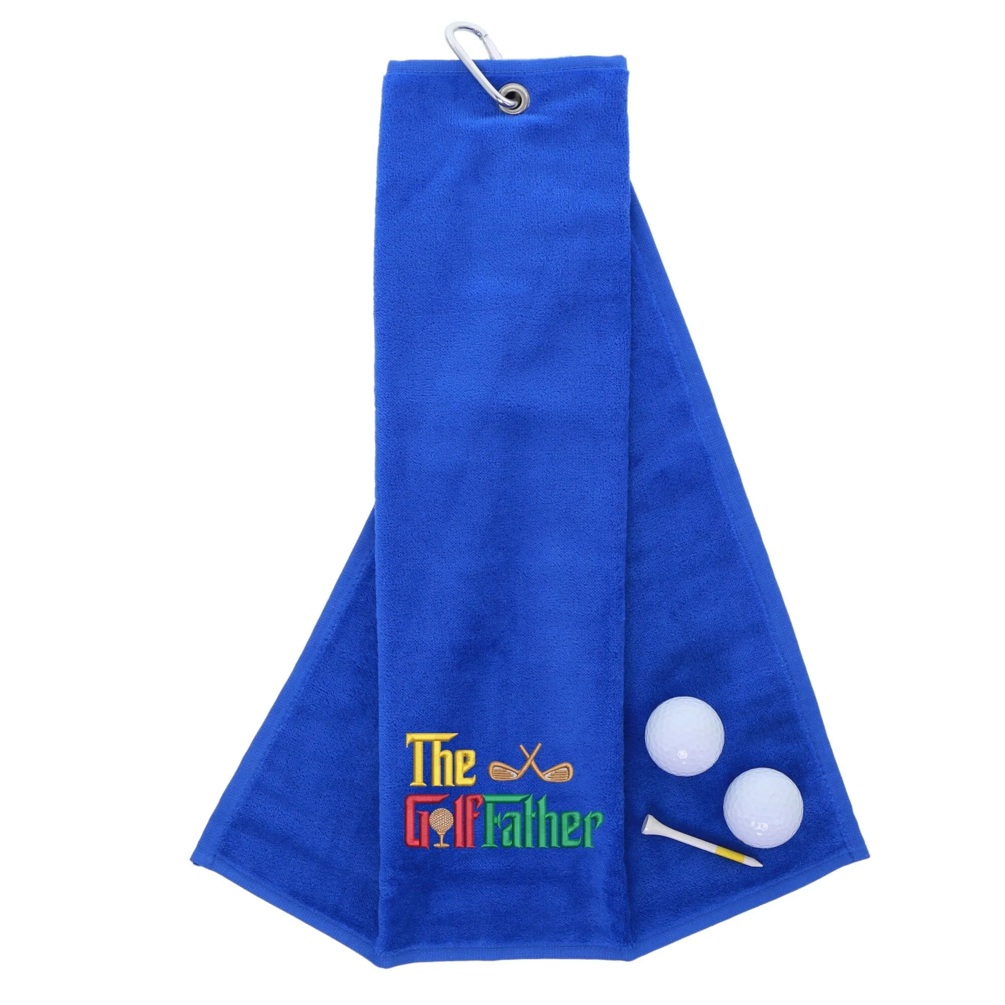 The Golffather Novelty Tri Fold Golf Towel