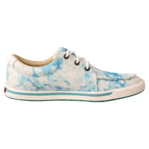 'Twisted X' Women's Kicks Sneaker - Blue Tie-Dye