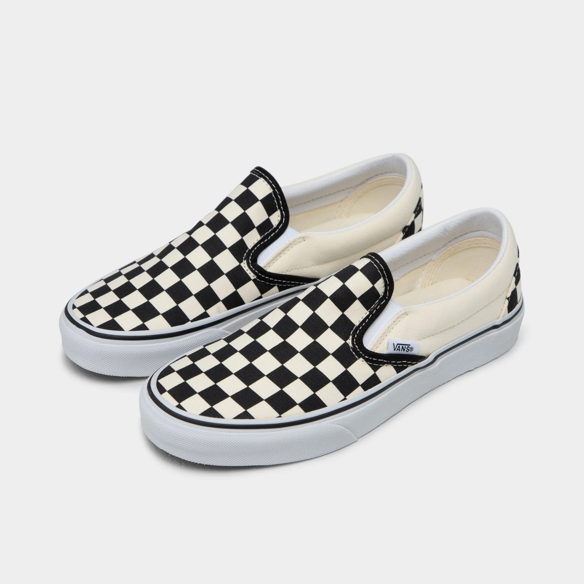 Vans Classic Slip-On Checkerboard Black / White