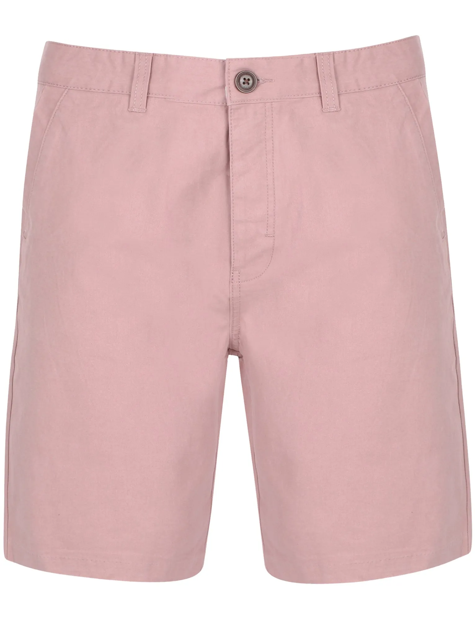 Volcanic Cotton Twill Chino Shorts In Wood Rose - Tokyo Laundry