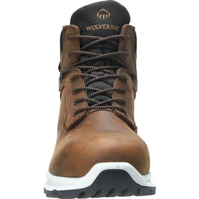 Wolverine Men's Shiftplus Work LX Alloy Toe WP Wedge Work Boot Brown W201156