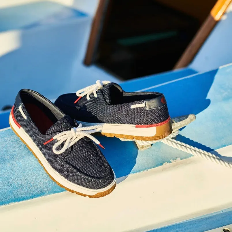 Women's Augusta SeaCycled™ Boat Shoe Navy