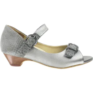 Women's Ziera Isla Charcoal Snake Leather